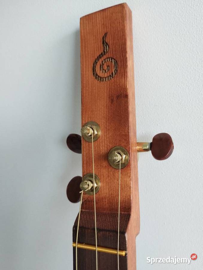 Gitara Cigar Box Guitar elektroakustyczna praworęczna lubuskie Zielona Góra