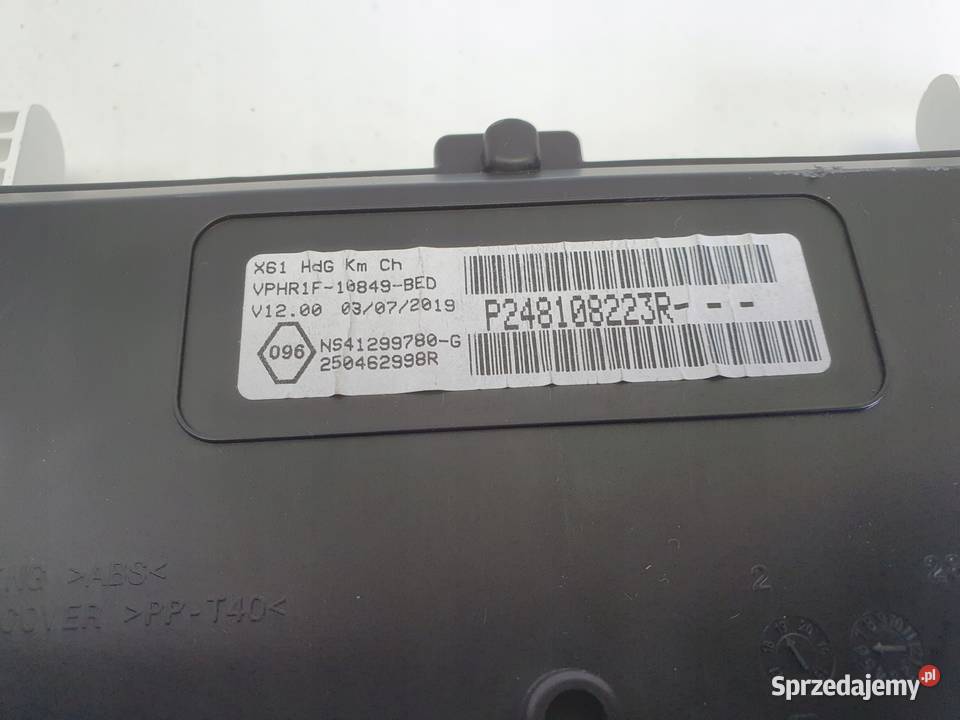 Renault Kangoo II Diesel LICZNIK ZEGARY Europa lubelskie