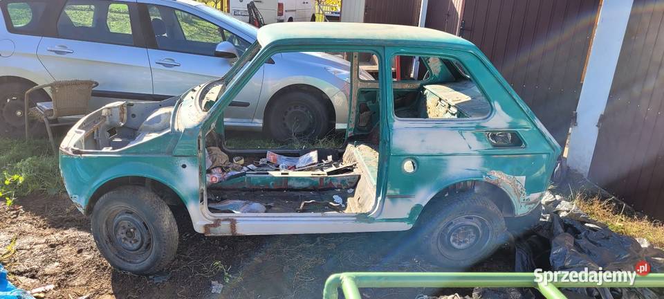 Fiat 126p kompletny zarejestrowany śląskie Wojkowice Kościelne