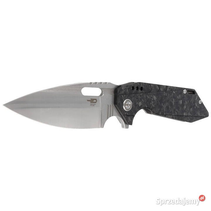 Nóż składany Bestech Shodan Grey Titanium Carbon Warszawa