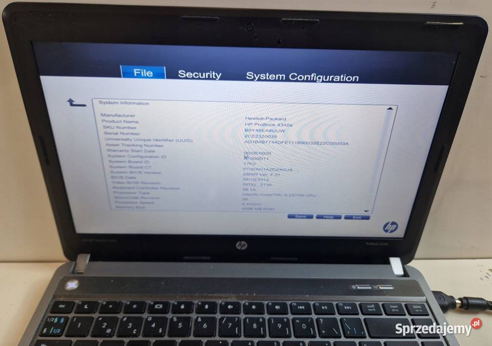 HP Probook 4340s i3 Warszawa