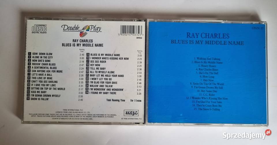 Płyty CD Ray Charles 2 sztuki Zielona Góra