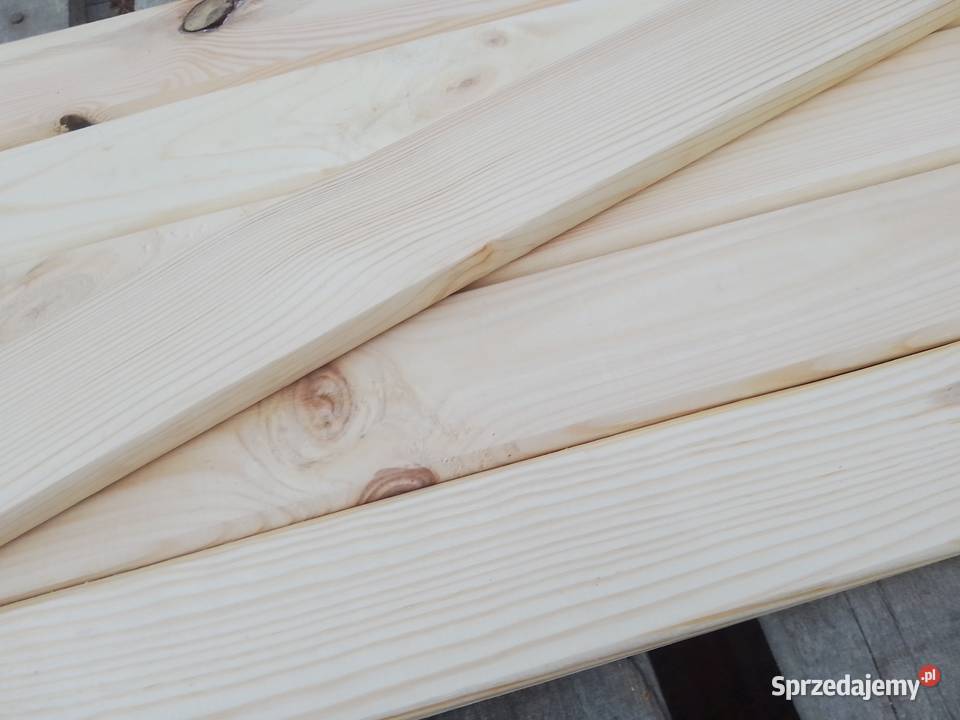Sosnowe deski heblowane 90x7x2 mazowieckie Warszawa