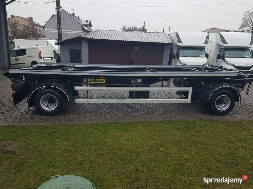 pod kontener Zasław D659 PRZYCZEPA ZASŁAW D659 pełny VAT Poręba
