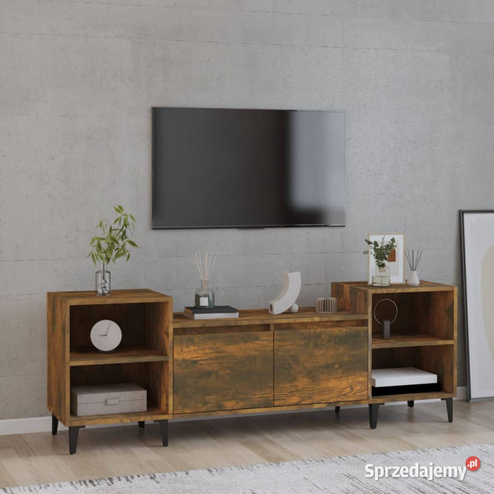 Szafka pod telewizor przydymiony dąb 160x35x55 Warszawa