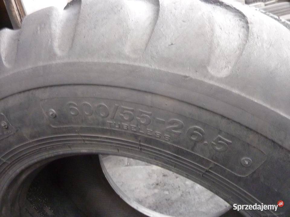 Opona używana rolnicza 60055265 60055R265 Zaścianki
