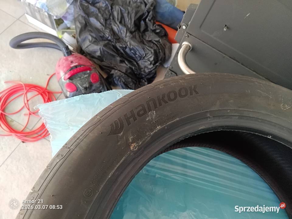 Sprzedam letnie opony Hankook 22555R19 prod opon lato Ludwinów
