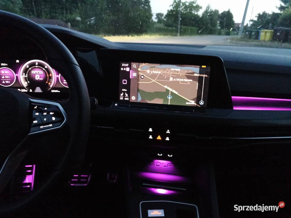 Golf VIII 20 GTD DSG Bezwypadkowy Radar Led wspomaganie kierownicy Wąbrzeźno