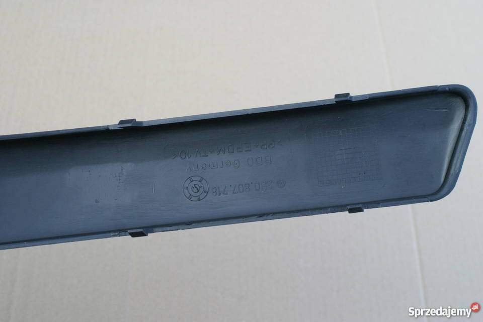 VW PASSAT B5 LISTWA ZDERZAKA PRZÓD LEWA PRAWA lubuskie Bieleń sprzedam