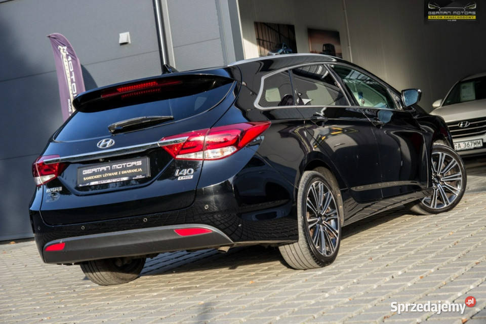 Hyundai i40 Ledy Kamera Skóry FULL Gwarancja serwisowany w ASO Dębogórze