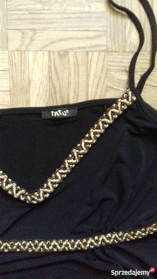 Bluzka na ramiączkach czarny Gdańsk sprzedam