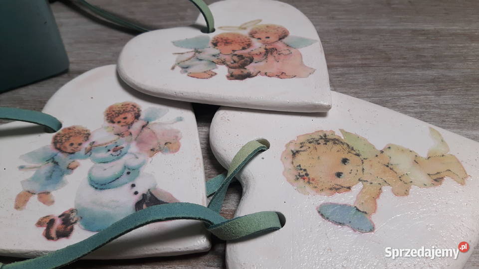 Serca ceramiczne ręcznie wykonane Otwock sprzedam