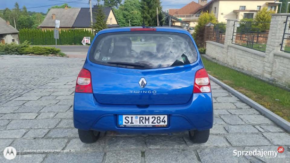RENAULT TWINGO 12 BENZYNA 2010 ALU KLIMA CD Rok produkcji 2010 małopolskie Myślenice