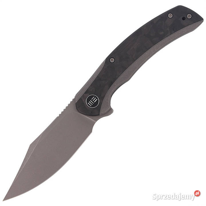 Nóż składany WE Knife Snick Gray Titanium Marble