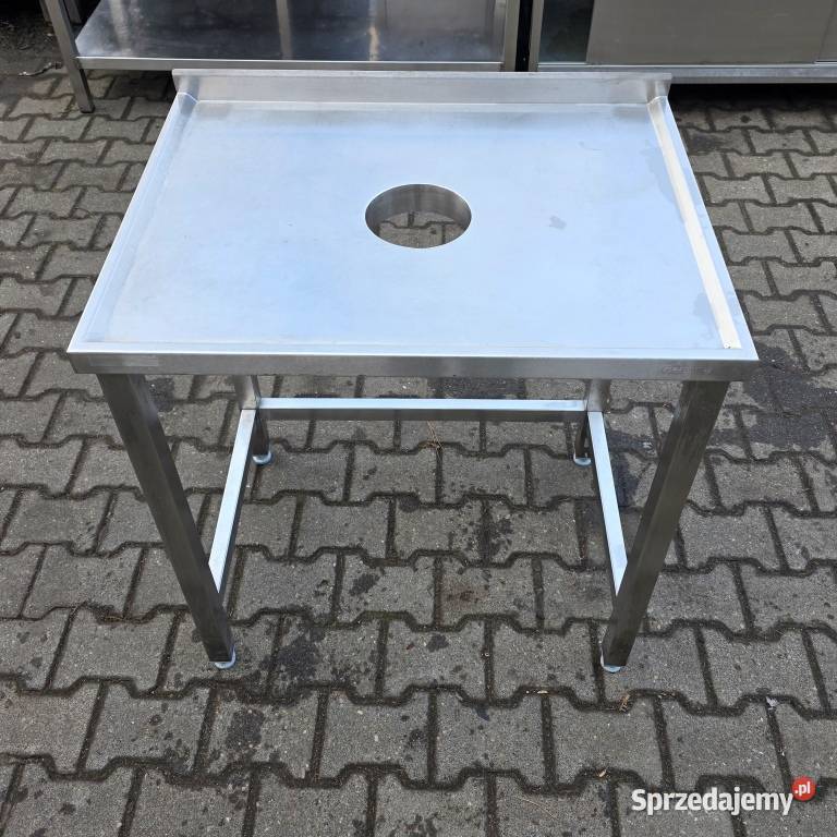 Stół Gastronomiczny Z Dziurą Na Odpady 806085 Biznes i Przemysł