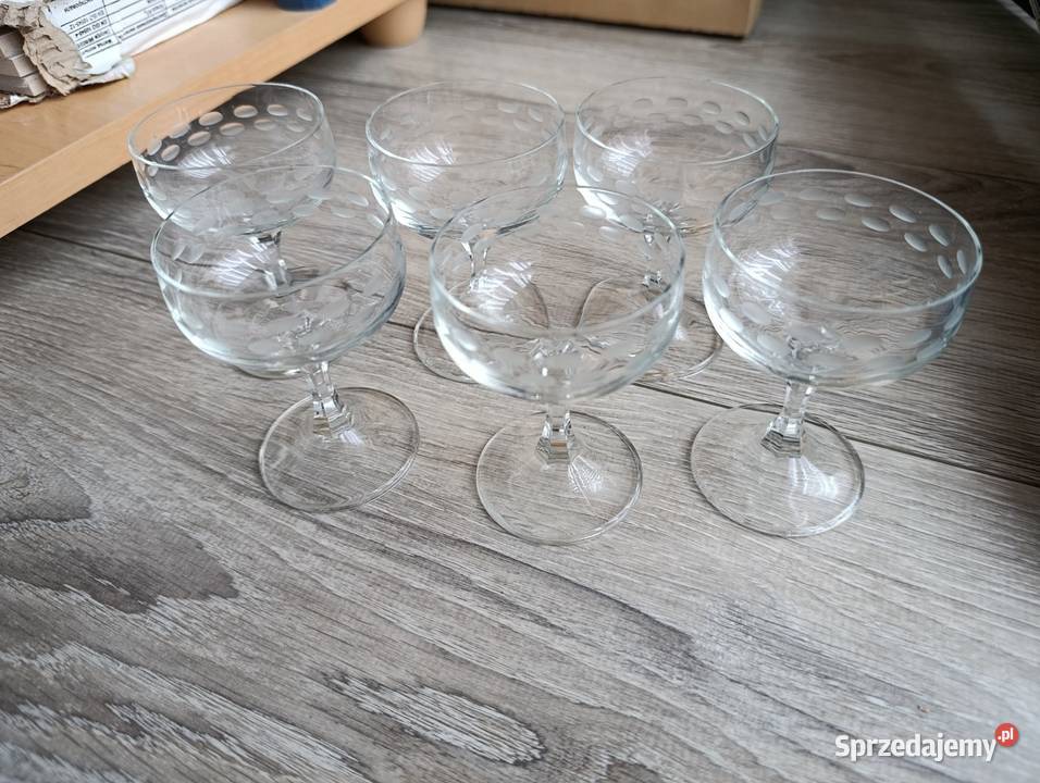 kieliszki 6 sztuk Poznań