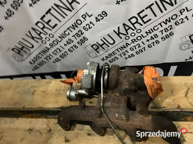 Kubota V3600 V3300 kolektor wydechowy