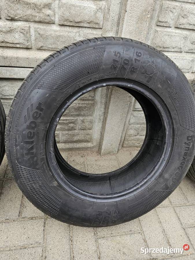 Opony Letnie 21570 R16 komplet 4 2 pary SUV Samochodowe wielkopolskie