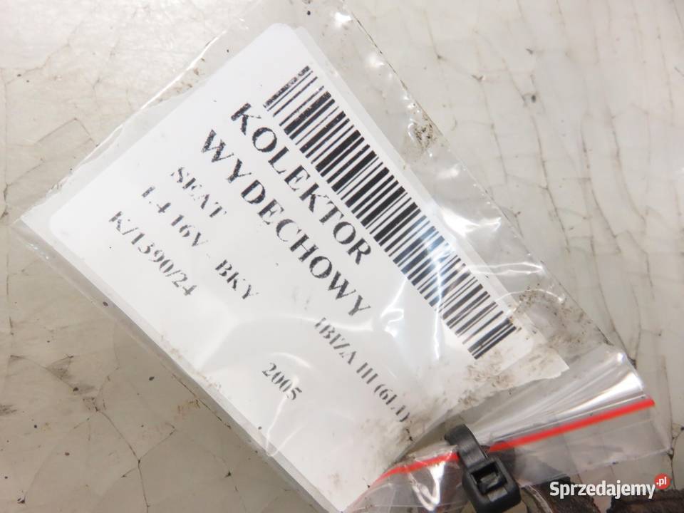 KOLEKTOR WYDECHOWY SEAT IBIZA III 14 16V małopolskie