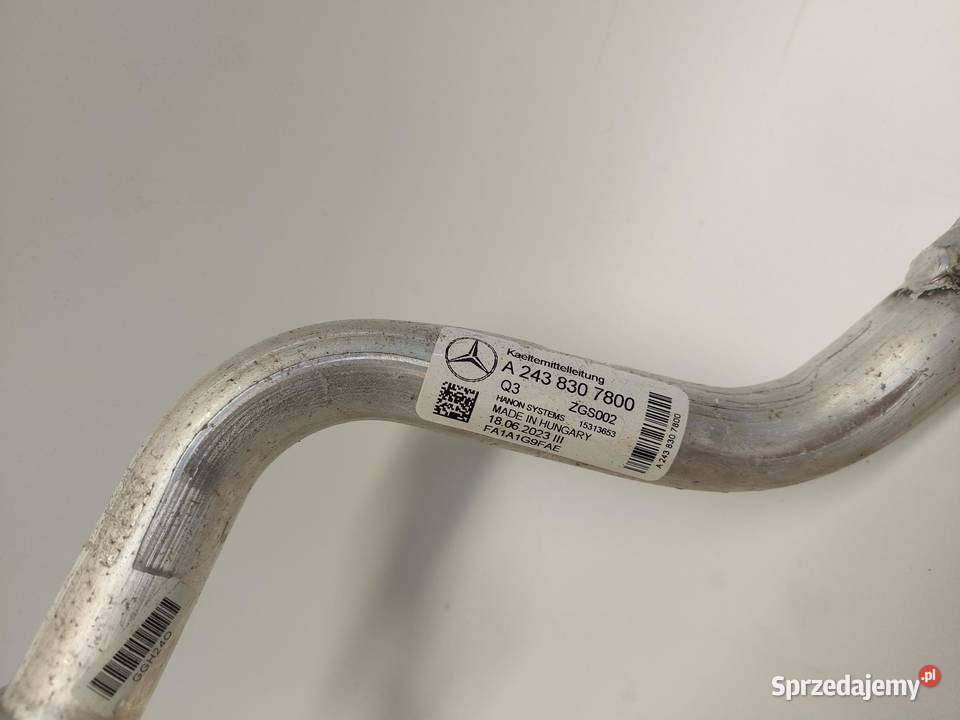 Mercedes EQA 250 W243 PRZEWÓD KLIMATYZACJI osobowe Przewody klimatyzacji
