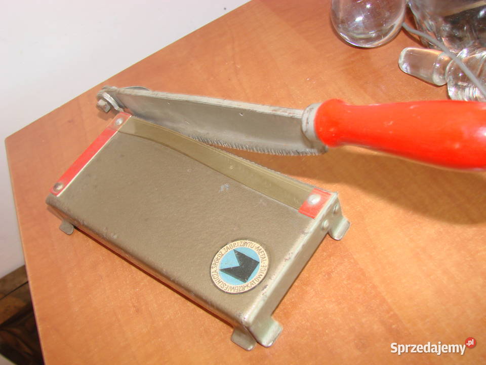 Obcinarka ząbkowana PRL Pruszcz Gdański