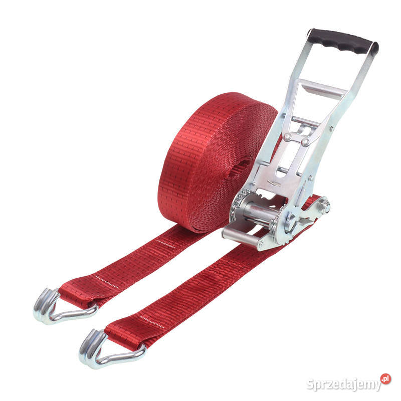 PAS TRANSPORTOWY 50T 10M B50MM ERGO CZERWONY sprzedam