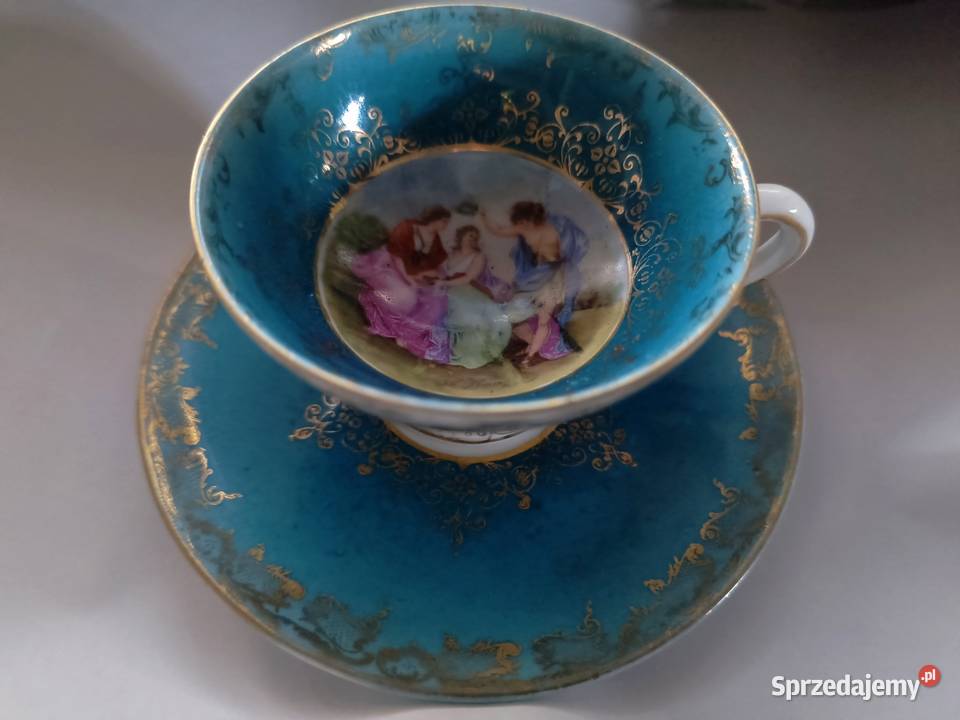 Śliczna filiżanka Schlegelmilch SUHL Thringen Klenica