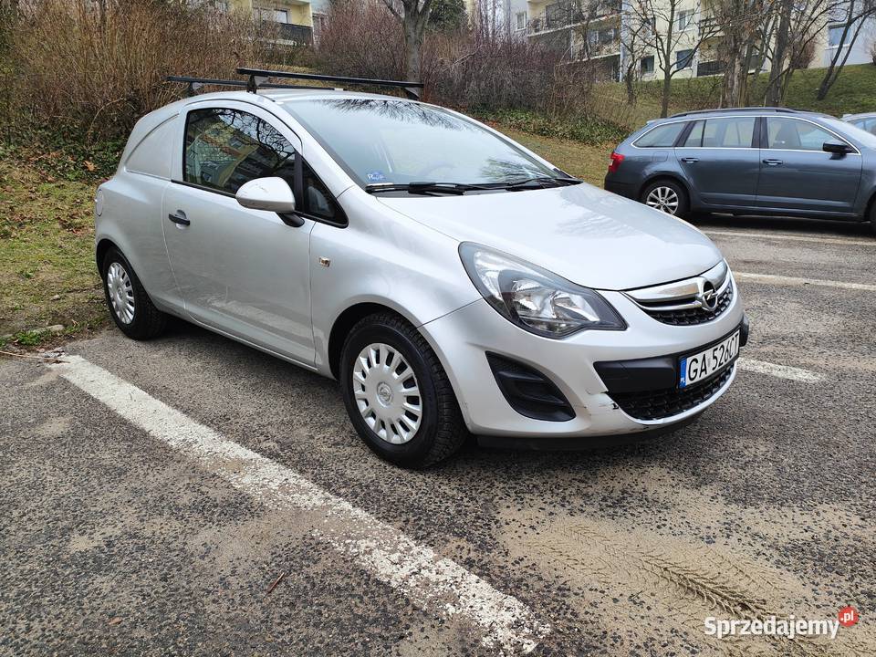VAT1 OPEL CORSA D 2014 VAN Rok produkcji 2014 pomorskie Gdynia sprzedam