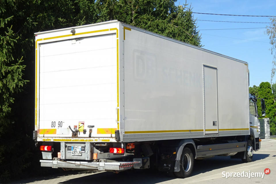 Mercedes Atego 1218 Euro 6 kontener 20pal winda diesel mazowieckie Góra Kalwaria sprzedam