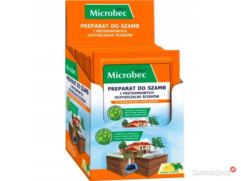 MICROBEC ULTRA Preparat do szamb i oczyszczalni Pozostałe kujawsko-pomorskie Szpetal Górny sprzedam