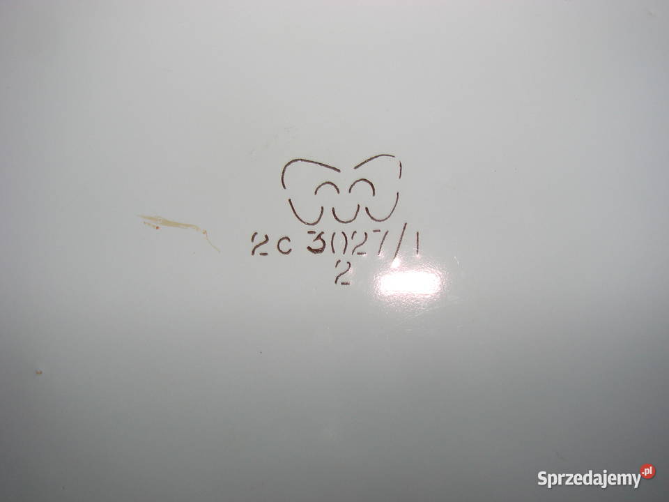 duża emaliowana miska PRL Kolekcje Pruszcz Gdański