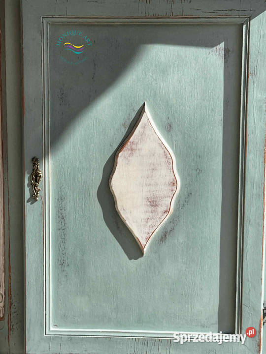 Romantyczna witryna narożna shabby chic do Jelcz-Laskowice