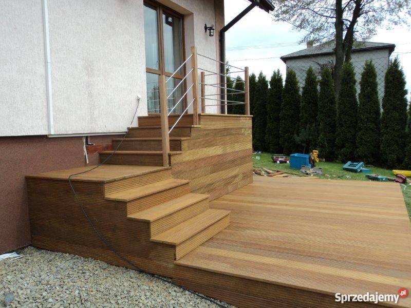 Montaż tarasów drewnianych cała Polska Bielsko-Biała