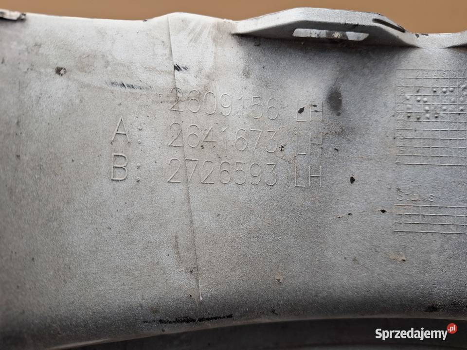 SCANIA R S OKULAR REFLEKTORA LEWY RAMKA LEWA ciężarowe Bieleń