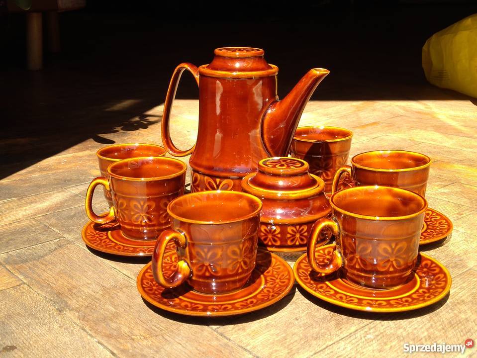 Pruszków serwis do kawy herbaty porcelit lata 70 mazowieckie Warszawa