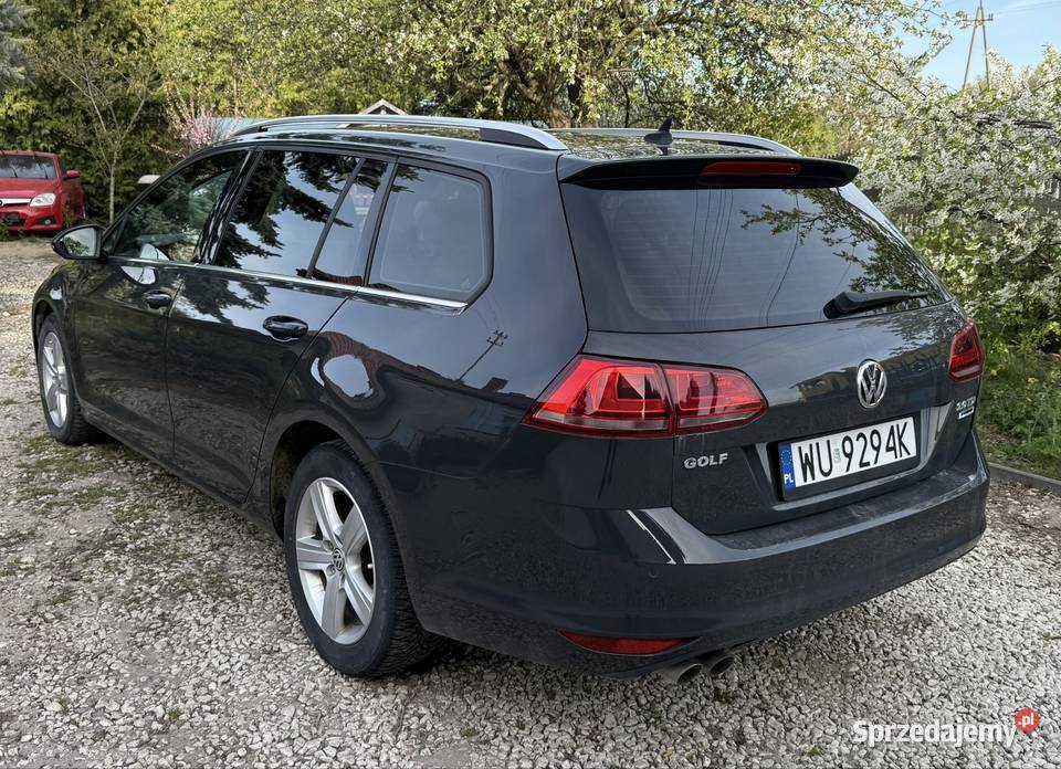 Volkswagen Golf VII Variant 20 TDI 150 DSG elektryczne lusterka mazowieckie Borzęcin Duży sprzedam