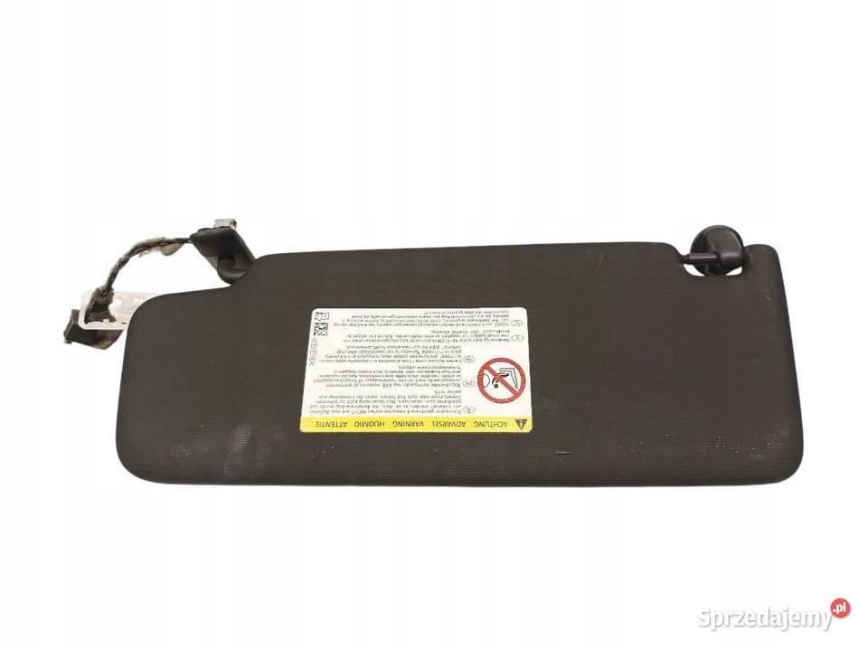 DASZKI PRZECIWSŁONECZNE PRAWY GTI CZARNY VW Rok produkcji 2014