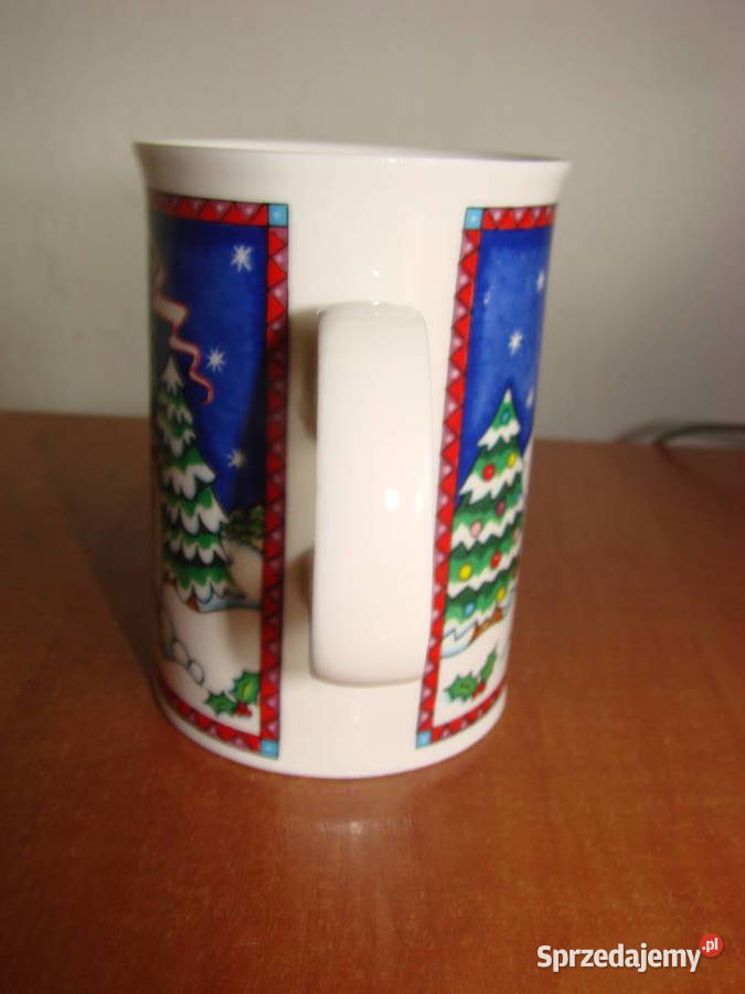 Święta 1997 kubek Dunoon design Jane Brookshaw Pruszcz Gdański