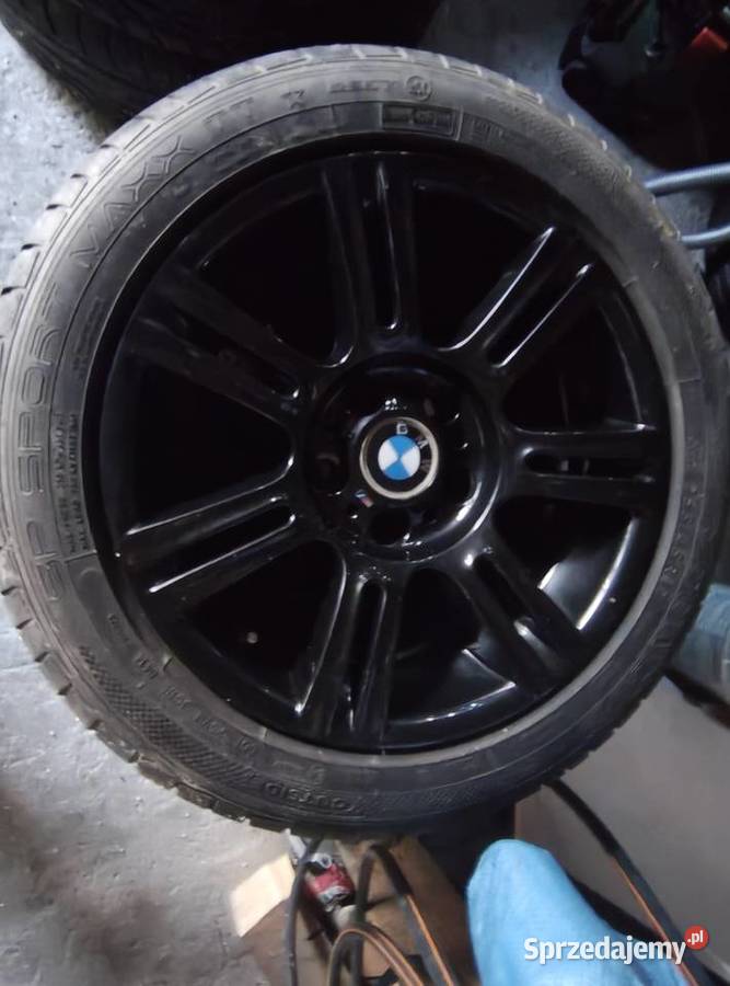 Felgi koła BMW 5x120 mpakiet 17 opony lato Jędrzejów