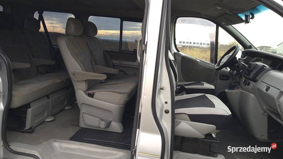 renault trafic 2006r 25 diesel 7 osobowy kllima zachodniopomorskie