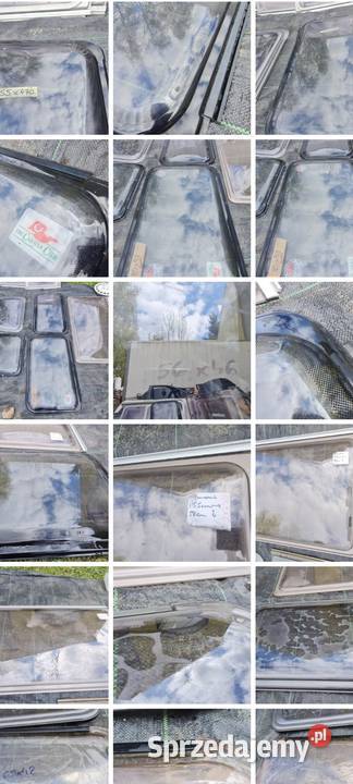 Szyby do przyczep kempingowych kamperow 1000 burtowe Świdnica