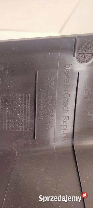 SKODA KAROQ OSŁONA SŁUPKA LEWA TYŁ 57A867765A osobowe sprzedam