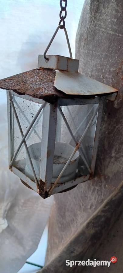 rzeżba gips 60 wys ANIOŁ z latarenką otwieraną wielkopolskie Poznań