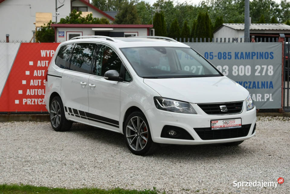 Seat Alhambra FR line 20TDi 150 DSG XI2018r możliwa zamiana mazowieckie Kampinos