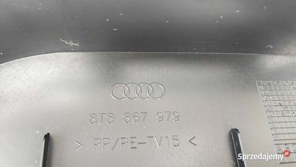 Tapicerka klapy bagażnika Audi A5 ładny stan Chocianów