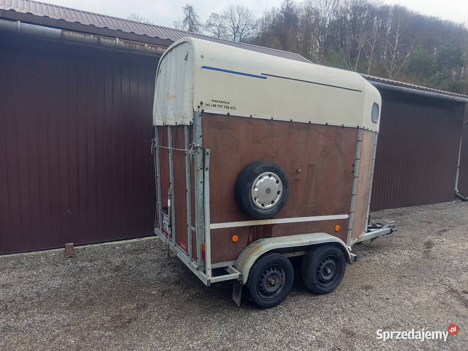 Przyczepa konna WACO 1100dmc katB Miechów