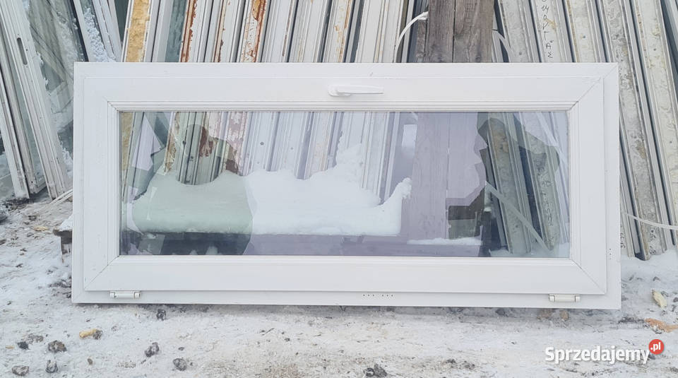 OKNO KacprzaK 140x61 Okna Używane Plastikowe PCV Lublin