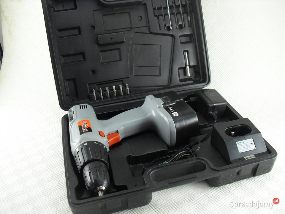 Wiertarka akumulatorowa w walizce Bielawa sprzedam