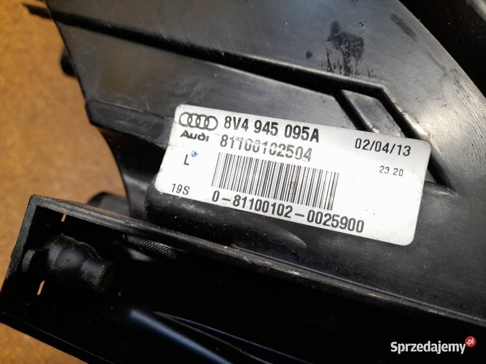 AUDI A3 SPORTBACK LAMPA LEWY TYŁ LEWA TYLNA W Goleniów