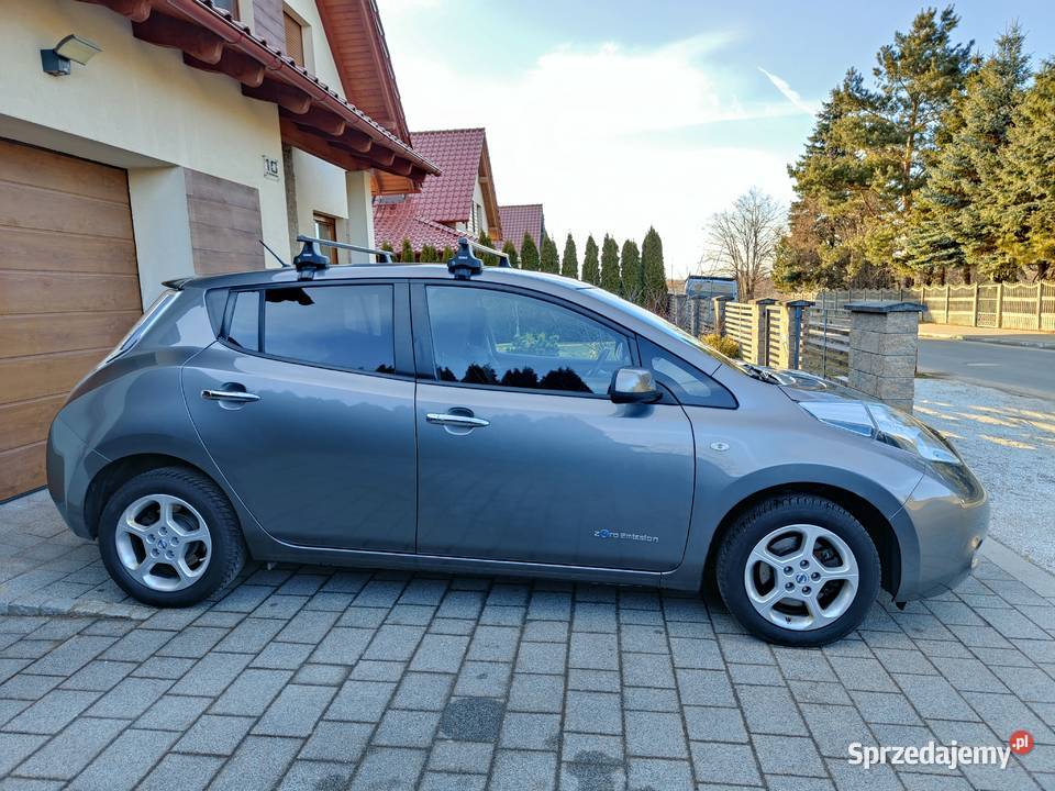 Nissan Leaf 24kWh Polift Pompa ciepła Klima elektryczne lusterka Paczków